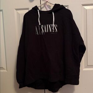 All Saints Black Hoodie